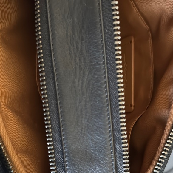 Coach Graham Crossbody Signature Bag Canvas Khaki Black - Picture 9 of 12